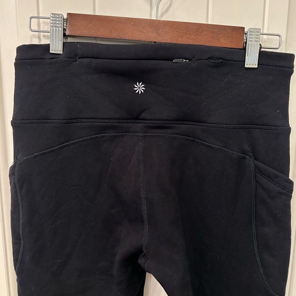 Athleta Altitude Stash Tight Polartec Powerstretch Pants Fleece Lined M - Picture 6 of 7
